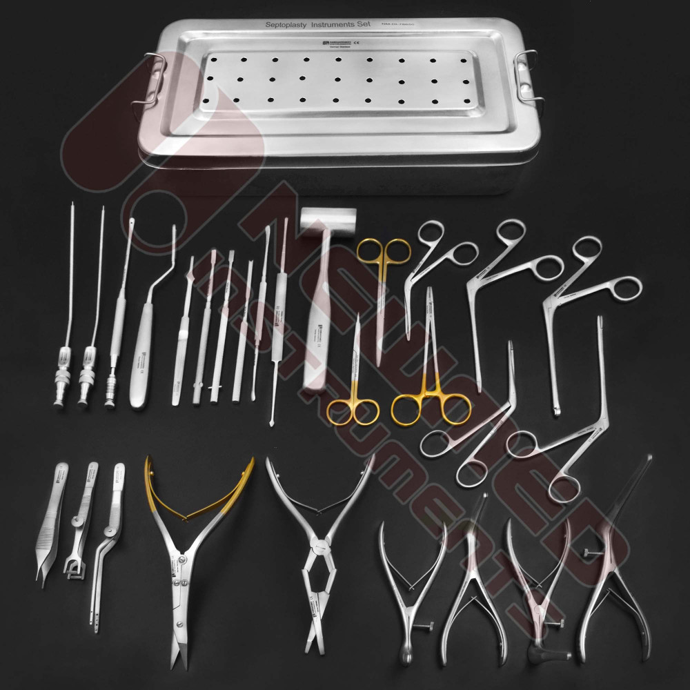 鼻中隔形成術用手術器具セット - 鼻の手術器具 | New Med Instruments 鼻中隔形成術用手術器具セット - 鼻の手術器具 | New Med Instruments
